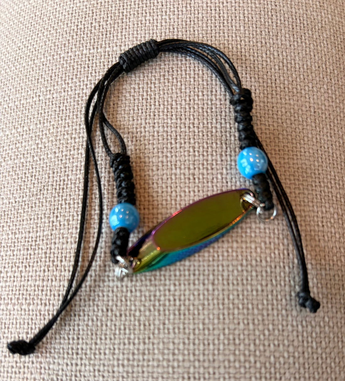 Blue Beaded bracelet